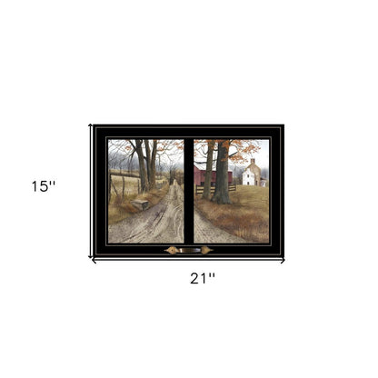 The Road Home 7 Black Framed Print Wall Art HomeRoots