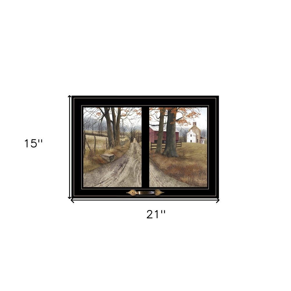The Road Home 7 Black Framed Print Wall Art HomeRoots