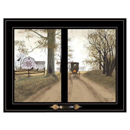 Heading Home 2 Black Framed Print Wall Art HomeRoots