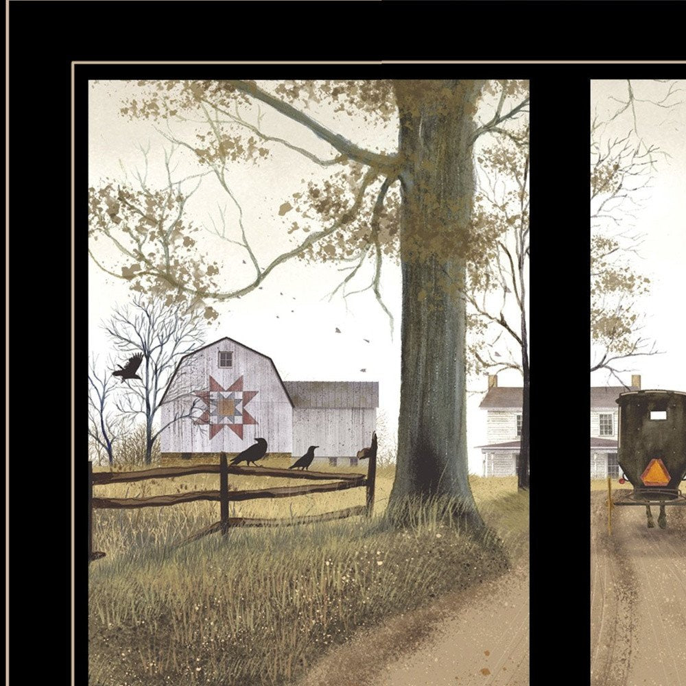 Heading Home 2 Black Framed Print Wall Art — view 8