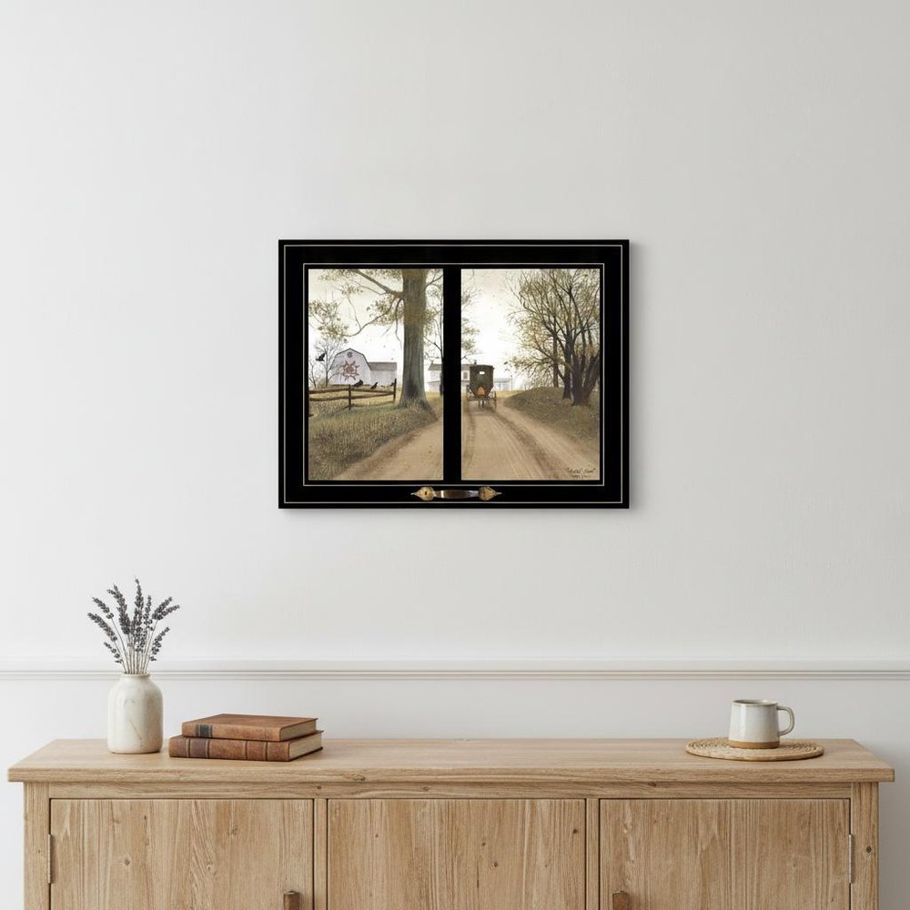 Heading Home 2 Black Framed Print Wall Art HomeRoots