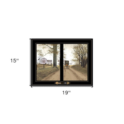 Heading Home 2 Black Framed Print Wall Art HomeRoots