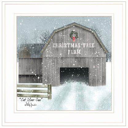 Cut Your Own 1 White Framed Print Wall Art HomeRoots