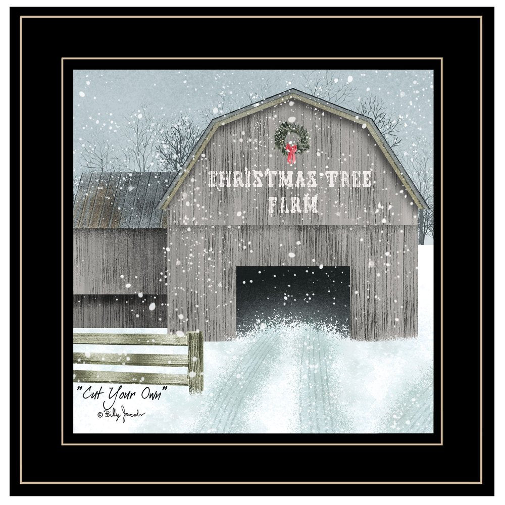 Cut Your Own 2 Black Framed Print Wall Art HomeRoots