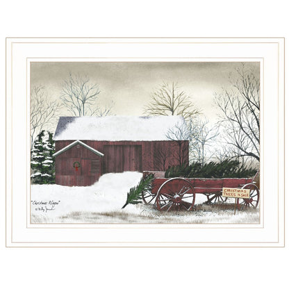 Christmas Wagon 1 White Framed Print Wall Art HomeRoots