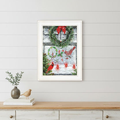 Christmas Peace 1 White Framed Print Wall Art HomeRoots