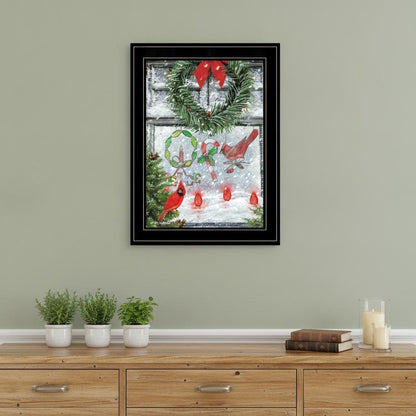 Christmas Peace 2 Black Framed Print Wall Art HomeRoots