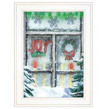 Christmas Joy 1 White Framed Print Wall Art HomeRoots