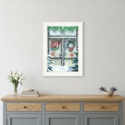 Christmas Joy 1 White Framed Print Wall Art HomeRoots