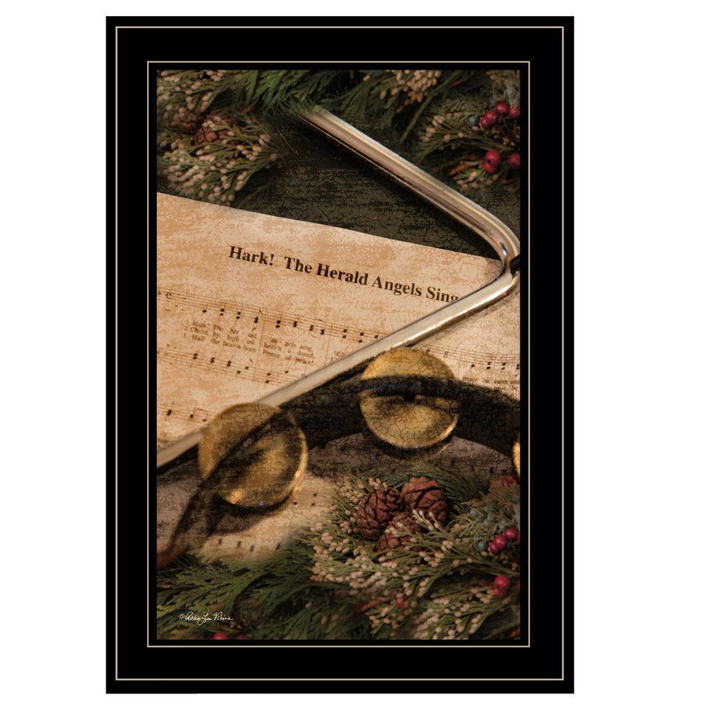 The Angels Sing 2 Black Framed Print Wall Art HomeRoots