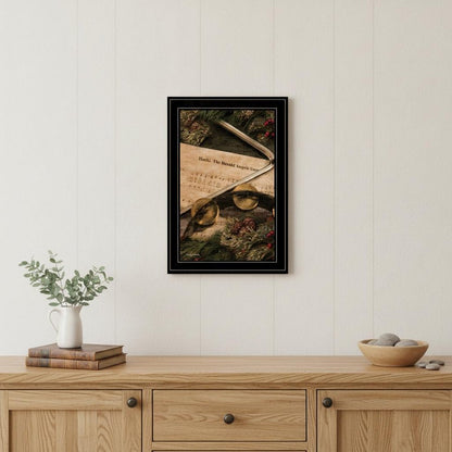 The Angels Sing 2 Black Framed Print Wall Art HomeRoots