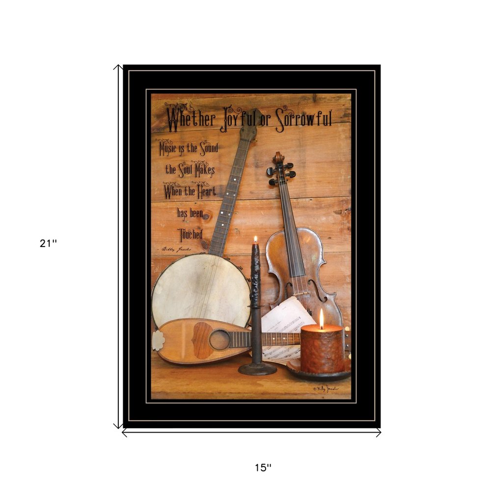 Music 10 Black Framed Print Wall Art HomeRoots