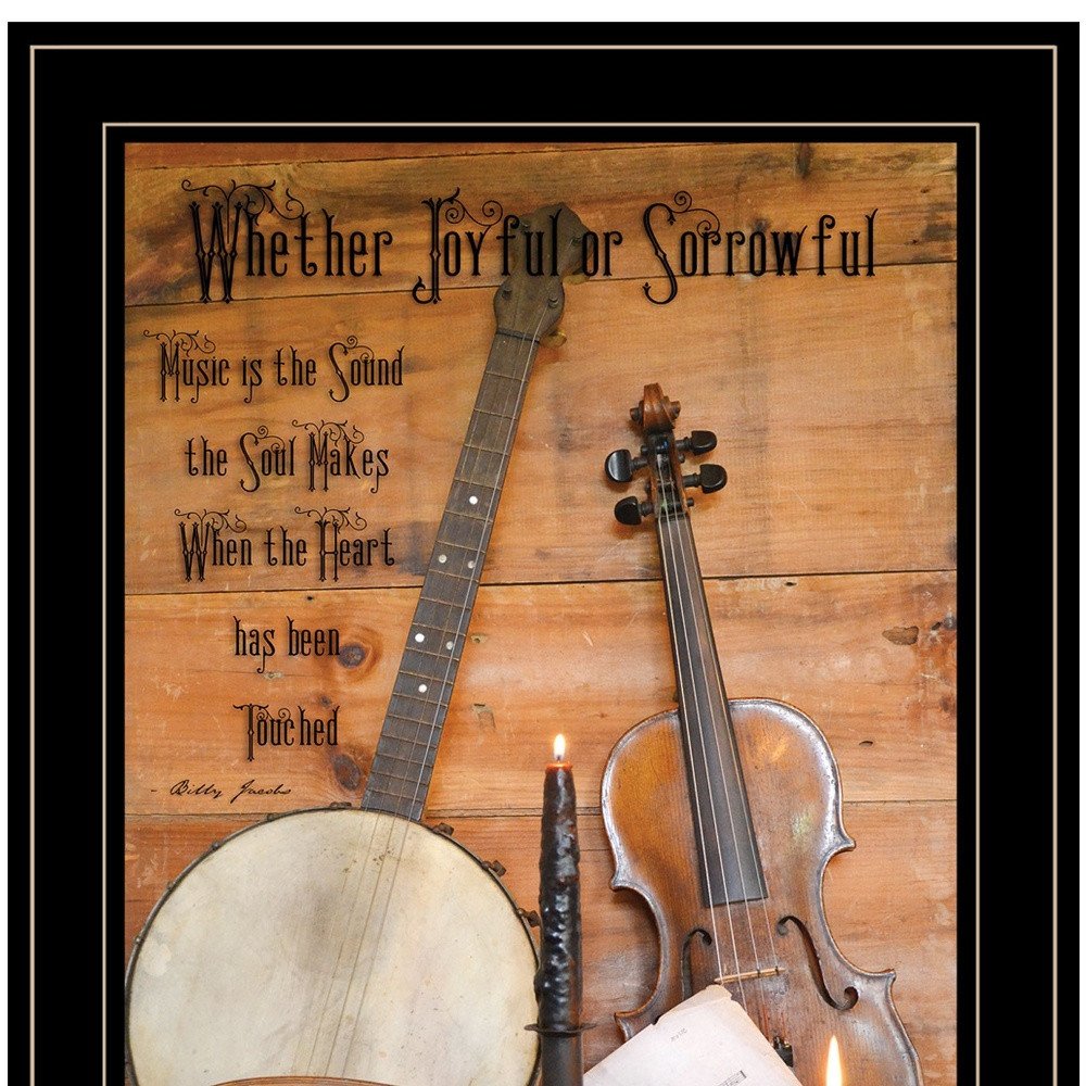 Music 10 Black Framed Print Wall Art HomeRoots