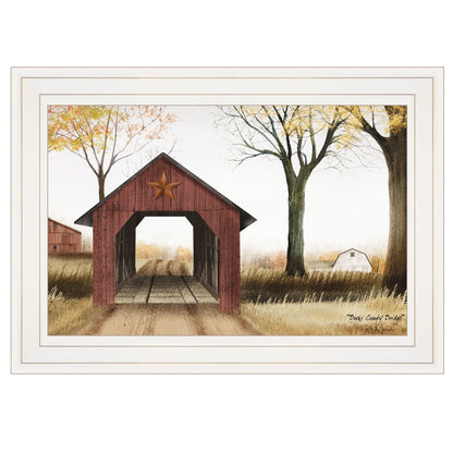 Bucks County Bridge 1 White Framed Print Wall Art HomeRoots