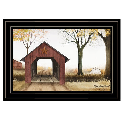 Bucks County Bridge 3 Black Framed Print Wall Art HomeRoots