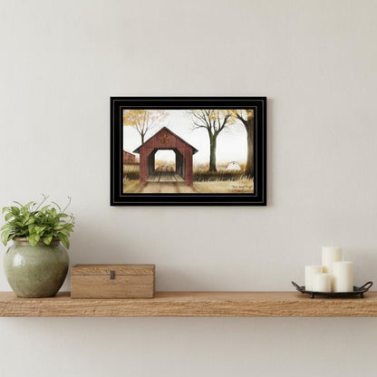 Bucks County Bridge 3 Black Framed Print Wall Art HomeRoots