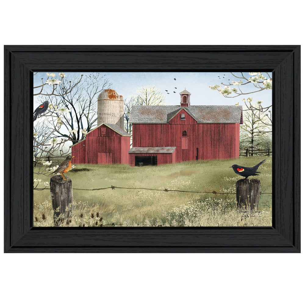 Harbingers of Spring 1 Black Framed Print Wall Art HomeRoots