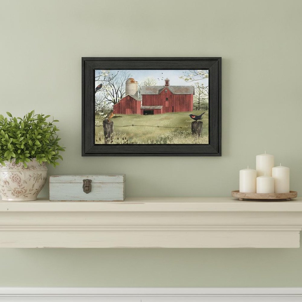 Harbingers of Spring 1 Black Framed Print Wall Art HomeRoots