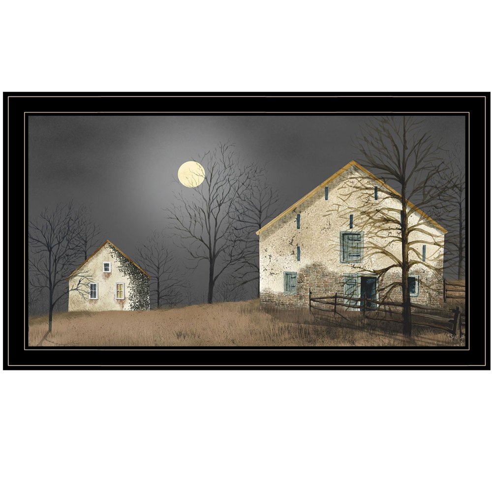 Still of the Night 6 Black Framed Print Wall Art HomeRoots