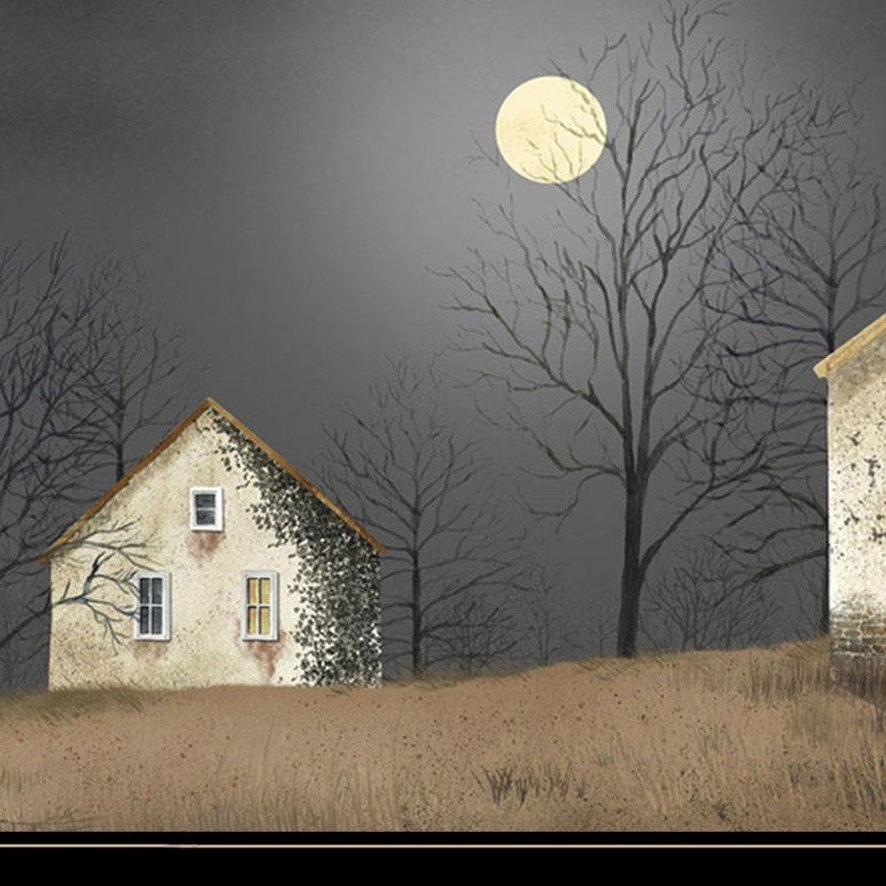 Still of the Night 6 Black Framed Print Wall Art — view 3