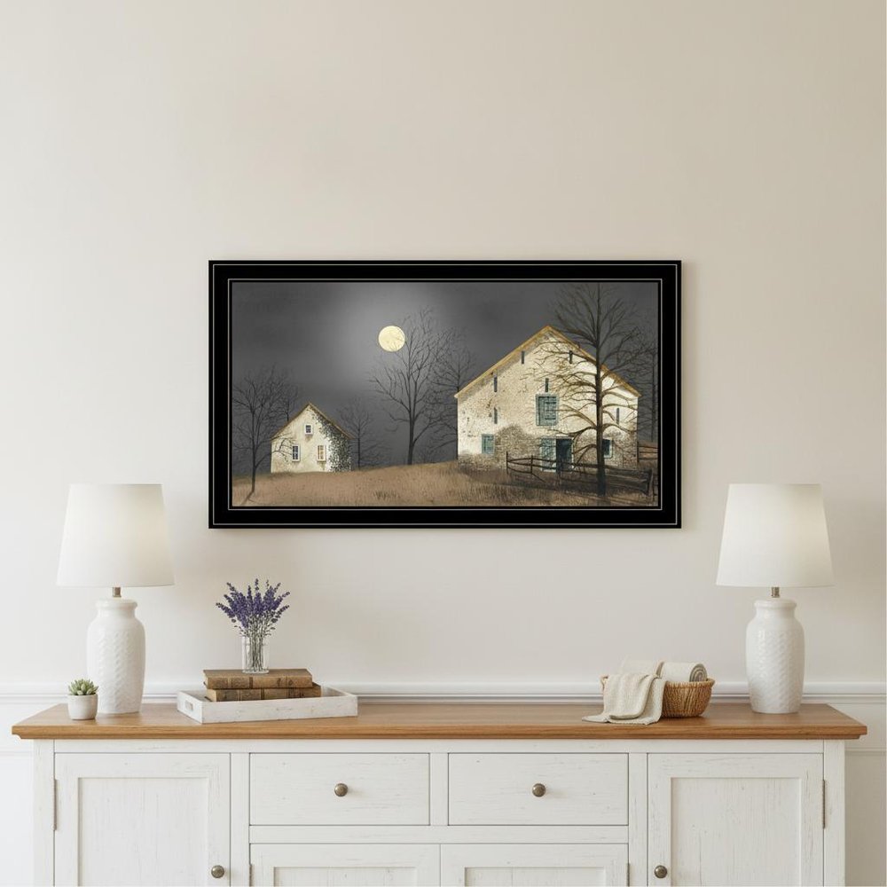 Still of the Night 6 Black Framed Print Wall Art HomeRoots