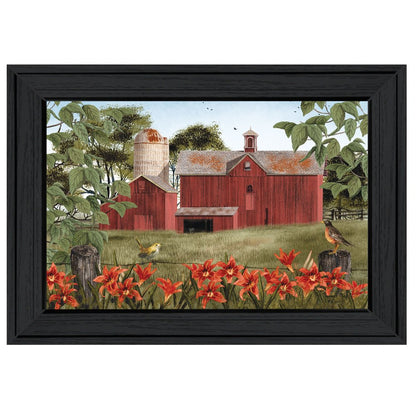 Summer Days 1 Black Framed Print Wall Art HomeRoots