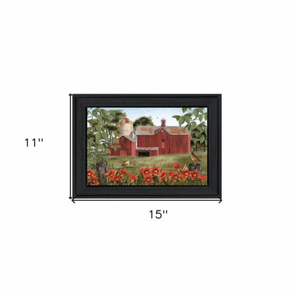 Summer Days 1 Black Framed Print Wall Art HomeRoots