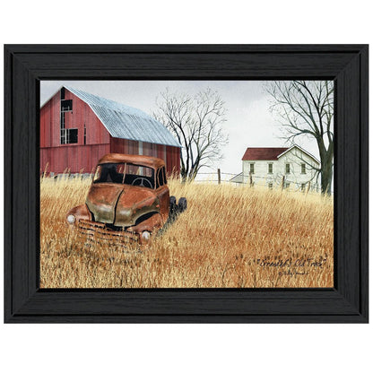 Granddads Old Truck 2 Black Framed Print Wall Art HomeRoots