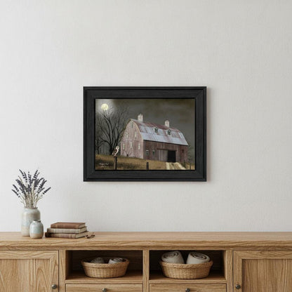 Midnight Moon 4 Black Framed Print Wall Art HomeRoots