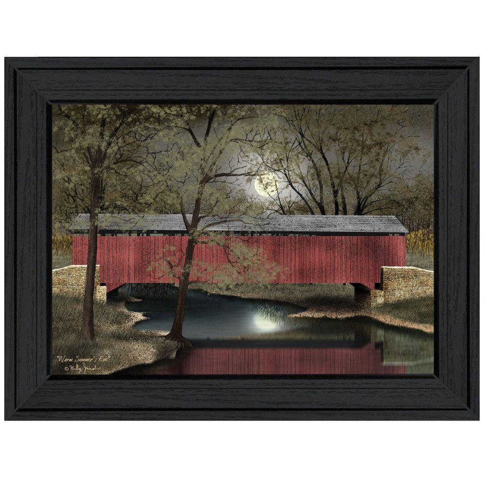 Warm Summers Eve 3 Black Framed Print Wall Art HomeRoots