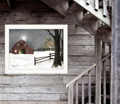 Light in the Stable 5 White Framed Print Wall Art HomeRoots