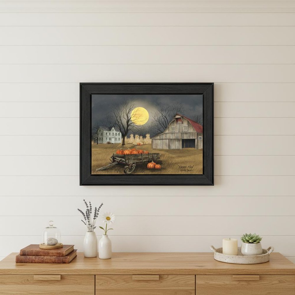 Harvest Moon 6 Black Framed Print Kitchen Wall Art HomeRoots