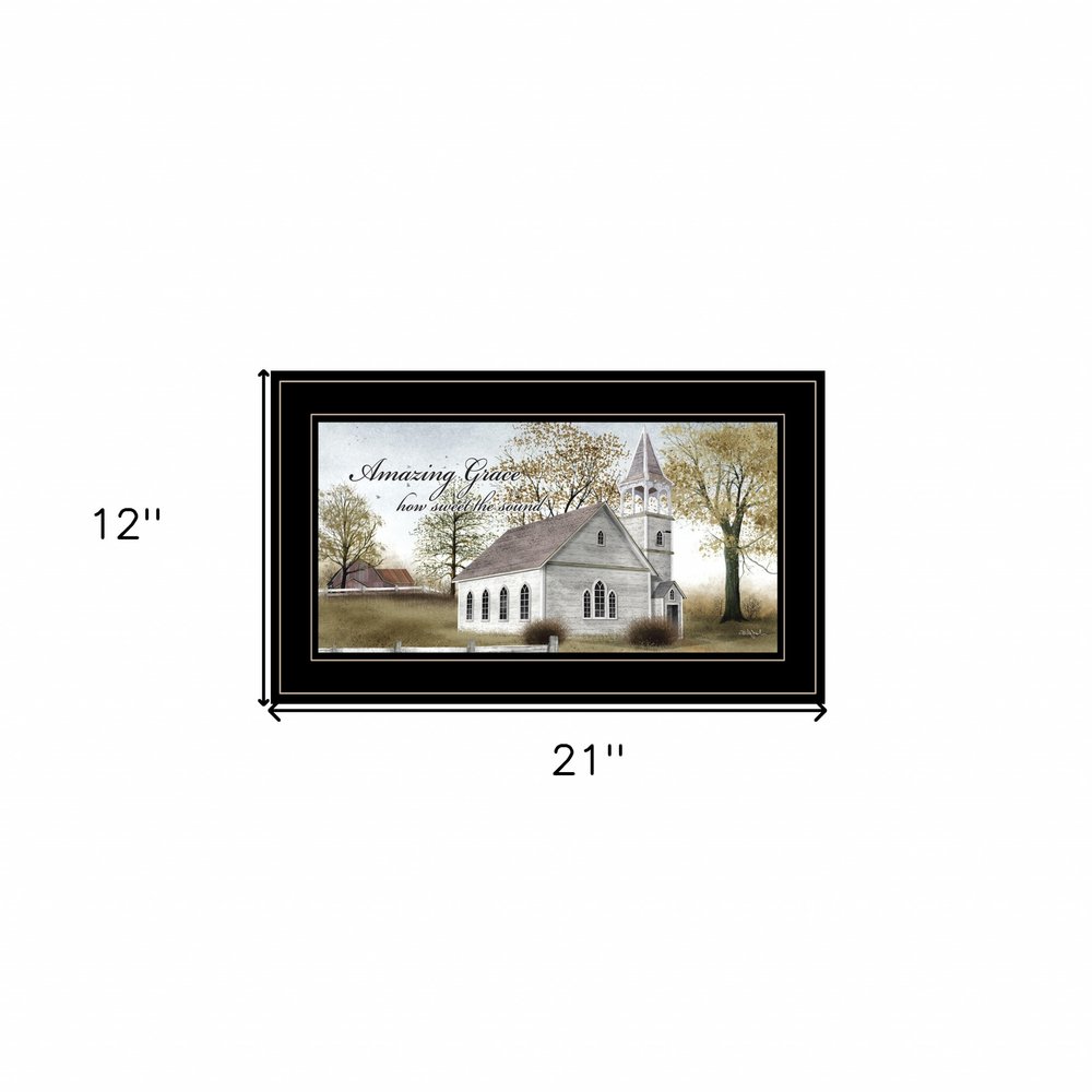 Amazing Grace 6 Black Framed Print Wall Art HomeRoots