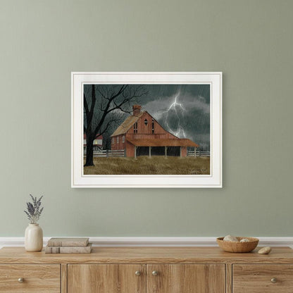 Dark and Stormy Night 2 White Framed Print Wall Art HomeRoots