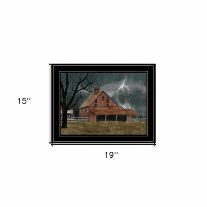 Dark and Stormy Night 4 Black Framed Print Wall Art HomeRoots