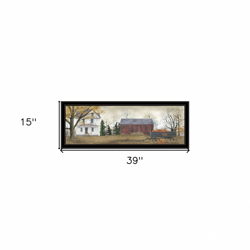 Pumpkins for Sale 6 Black Framed Print Wall Art HomeRoots