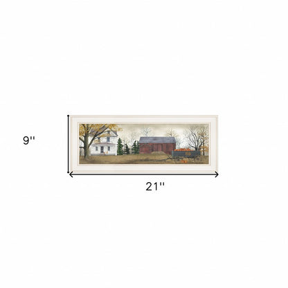Pumpkins For Sale 2 White Framed Print Wall Art HomeRoots