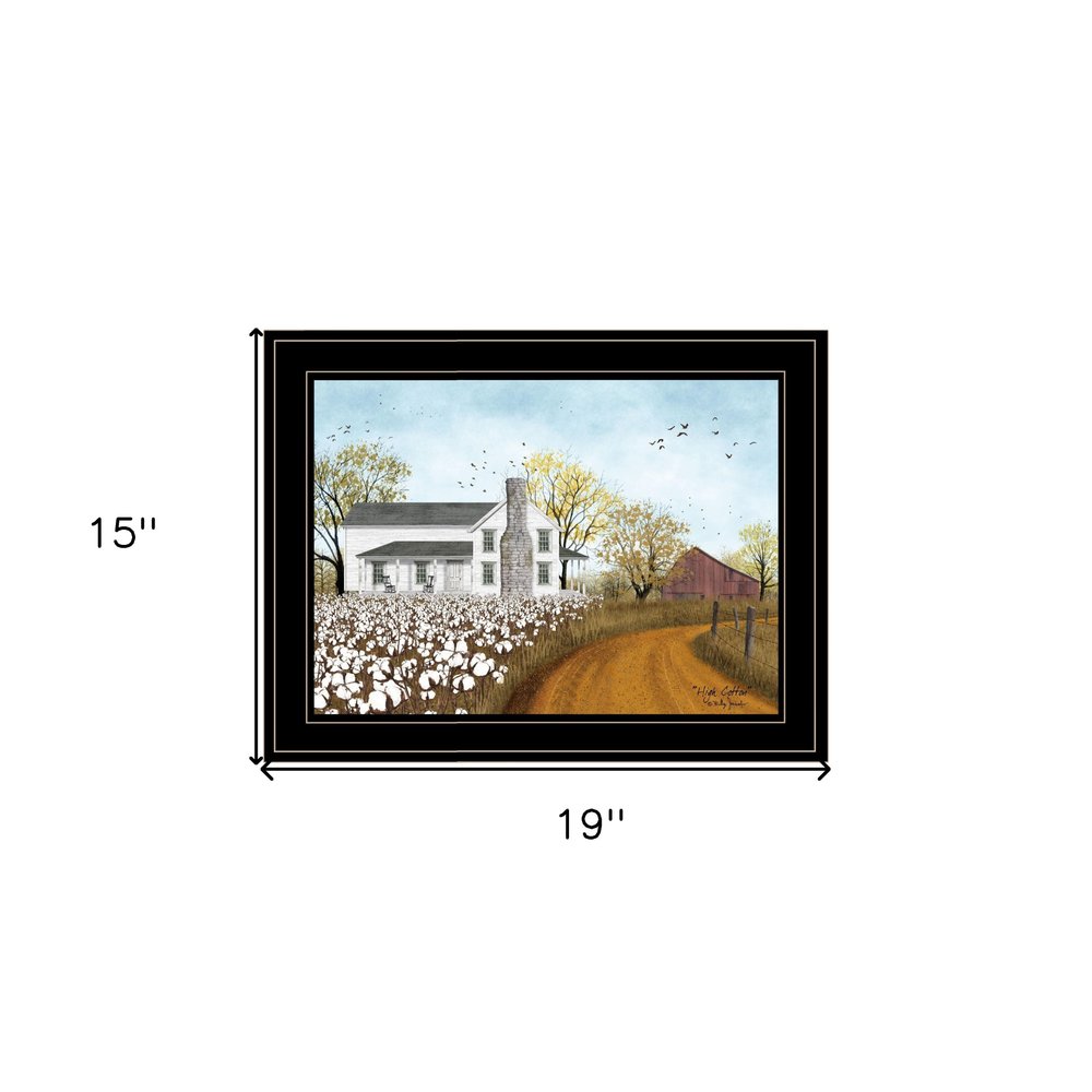 High Cotton 2 Black Framed Print Wall Art HomeRoots