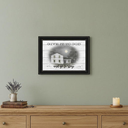 Give It To God Black Framed Print Wall Art HomeRoots