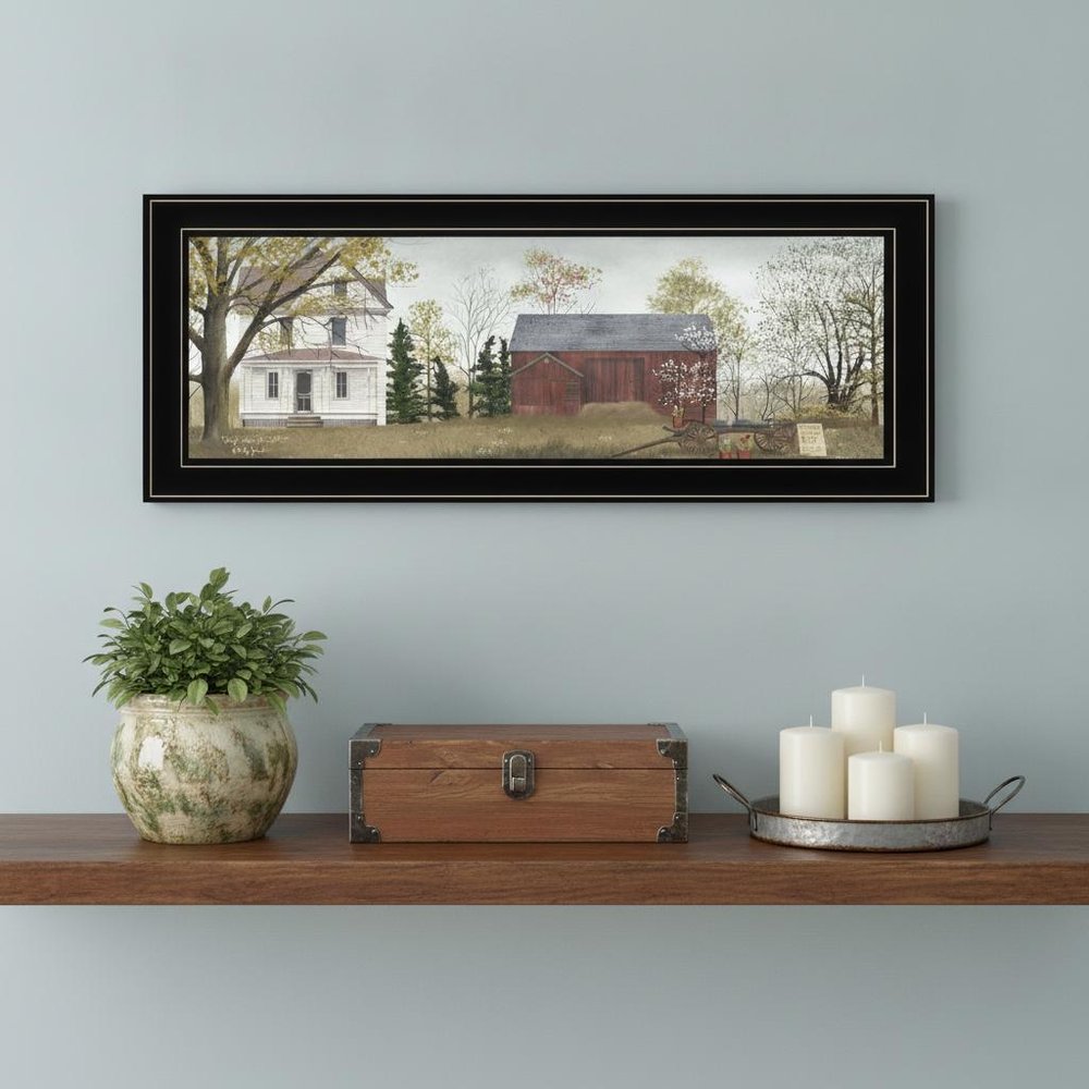 Spring Flowers for Sale 3 Black Framed Print Wall Art — view 4