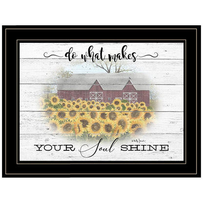 Do What Makes Your Soul Shine 2 Black Framed Print Wall Art HomeRoots