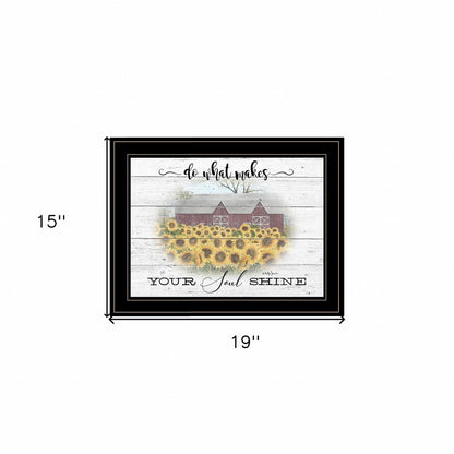 Do What Makes Your Soul Shine 2 Black Framed Print Wall Art HomeRoots