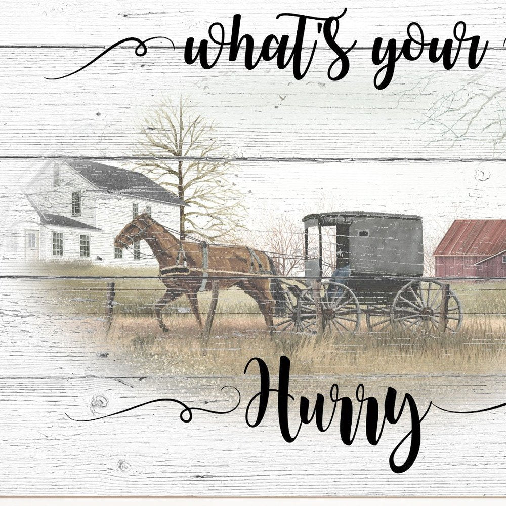 Whats Your Hurry 1 White Framed Print Wall Art HomeRoots