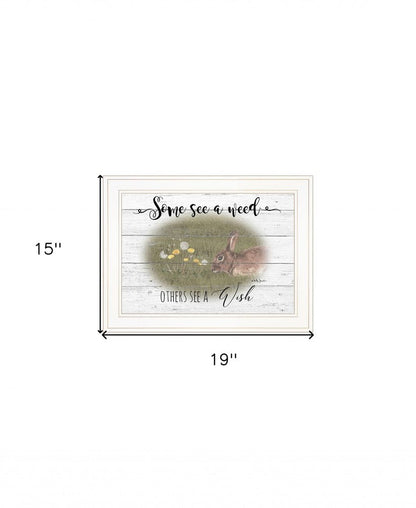 Some See A Weed 1 White Framed Print Wall Art HomeRoots
