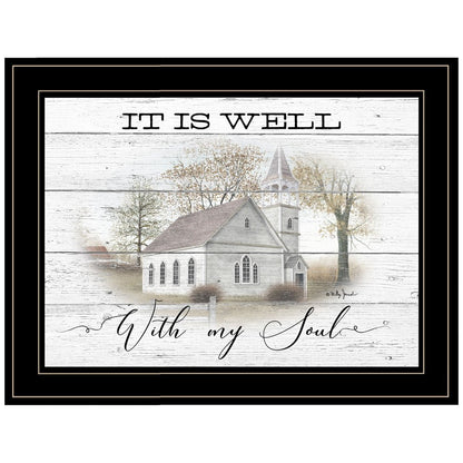 It Is Well 2 Black Framed Print Wall Art HomeRoots