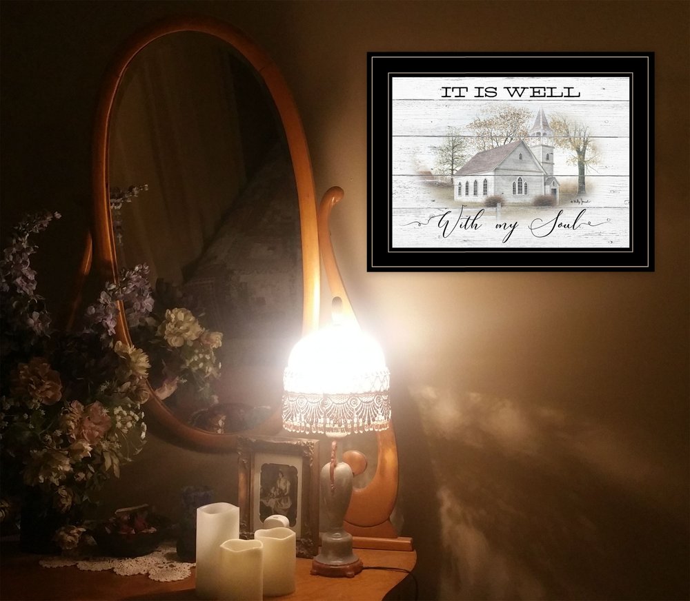 It Is Well 2 Black Framed Print Wall Art HomeRoots