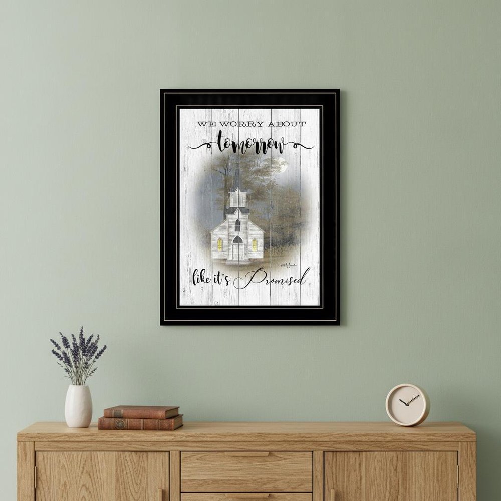 Tomorrow 2 Black Framed Print Wall Art HomeRoots