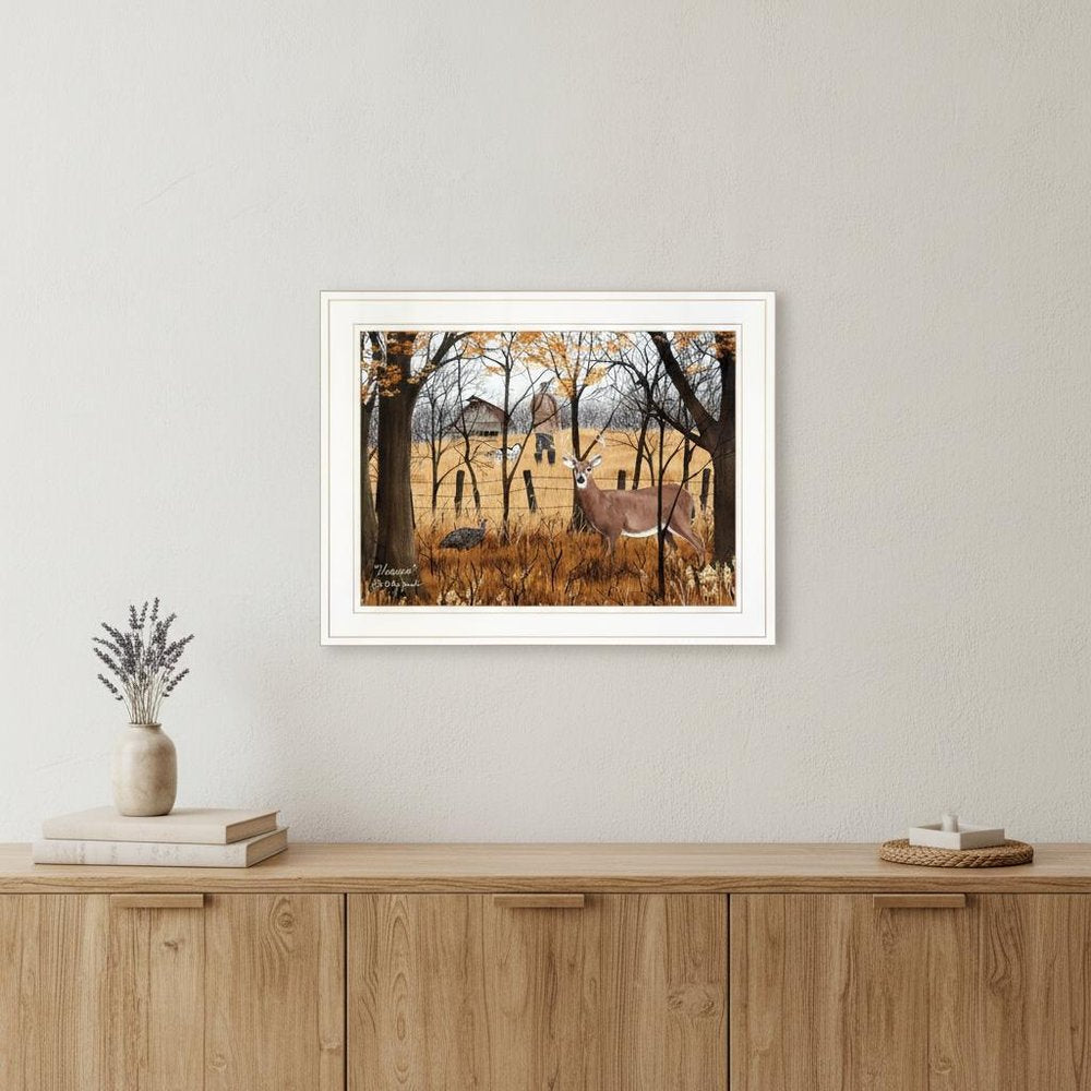 Unaware 1 White Framed Print Wall Art HomeRoots