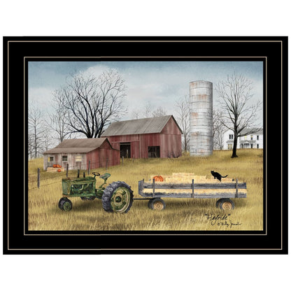 Hayride 2 Black Framed Print Wall Art HomeRoots