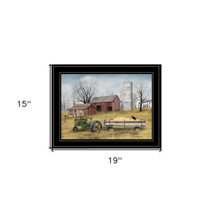 Hayride 2 Black Framed Print Wall Art HomeRoots